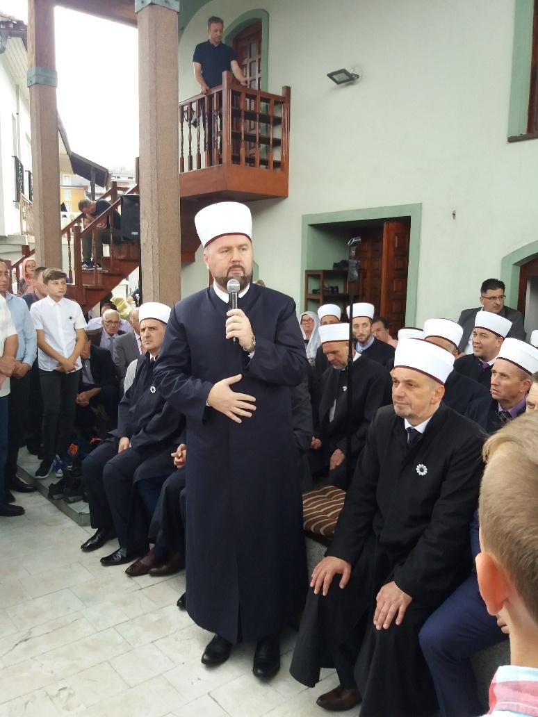muftija Dizdarevic obratio se vjernicima na sehtlucima