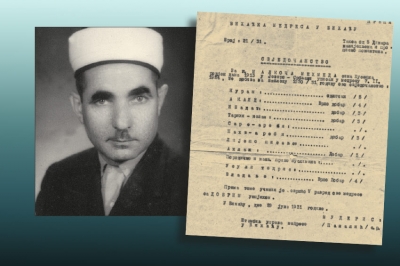 Svjedočanstvo Mehmed ef. o zavr&scaron;enoj bihaćkoj medresi