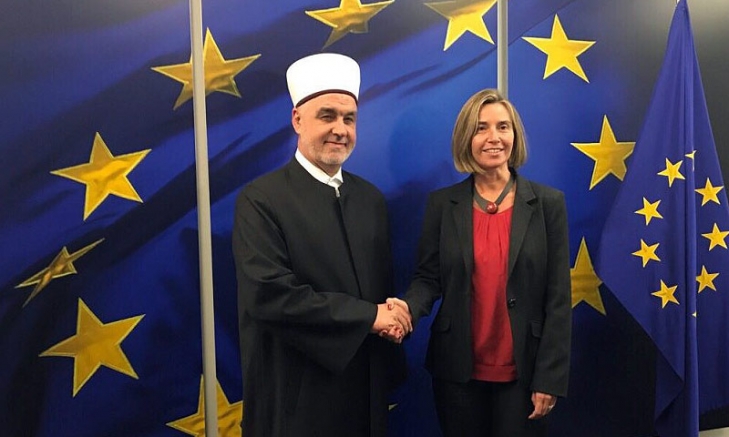 Reisu-l-ulema se sastao sa visokom predstavnicom EU Mogherini  i članovima Evropskog parlamenta