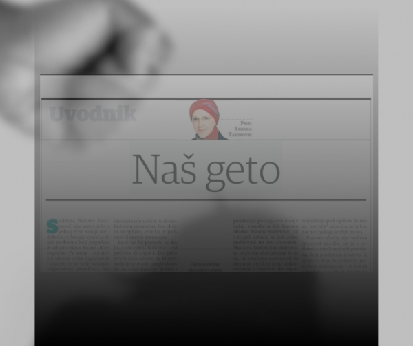 UVODNIK: Na&scaron; geto