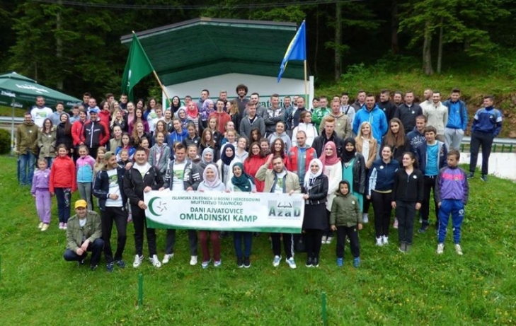 Na platou Ajvatovice održan drugi Omladinski kamp