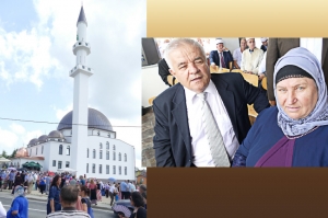 Džamija – islamski centar na dan otvorenja - Braćni par Mujo i Đula Memić
