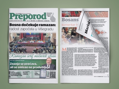 Iza&scaron;ao je novi broj Preporoda