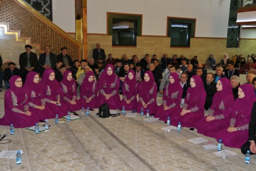 Mevludski program u Gradskoj džamiji u Konjicu