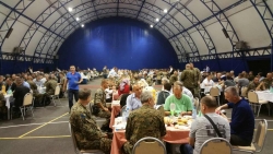Iftar u komandi podrške Oružanih snaga BiH u Banjoj Luci