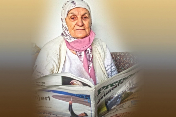 Nena Džemila voli vjeru, praktičar je i sa radošću čita Preporod i bez naočara