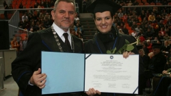 Na Islamskom pedagoškom fakultetu u Zenici magistrirala Aida Čaušević