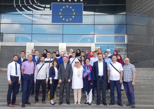 Brisel: Učenici iz BiH predstavili svoje radove u institucijama EU