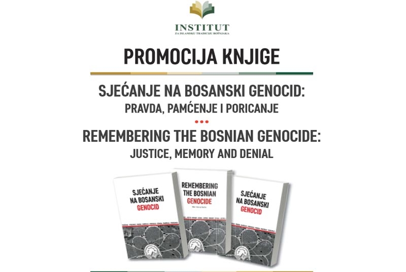 Promocija knjige &quot;Sjećanje na bosanski genocid: pravda, pamćenje i poricanje&quot;