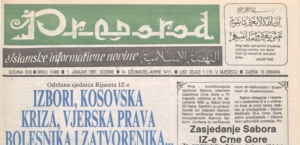 Tih godina u rasplamsali medijski rat protiv Muslimana, islama i Bosne Preporod ulazi kao jedino nacionalno glasilo i odlučno staje u odbranu naroda i vjere te u toj borbi zadobija široko povjerenje različitih dijelova nacionalne javnosti.