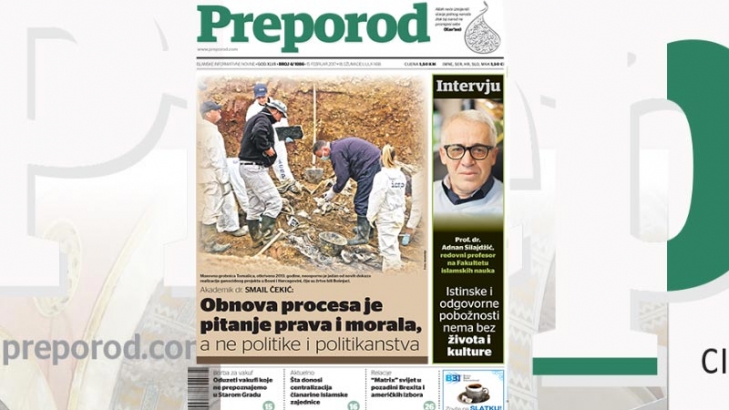 Novi broj Preporoda od 15. februara