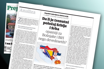 Novi broj Preporoda: Da li je trenutni položaj Srbije opasniji za BiH i Bo&scaron;njake nego devedesetih?