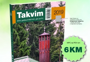 Kratak pregled sadržaja Takvima za 2019. godinu