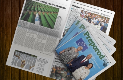 Novi broj Preporoda - SREBRENICA - Želimo da ovdje odrastaju na&scaron;a djeca