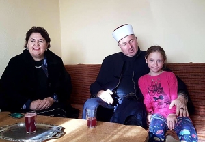 Muftija Pitić posjetio porodicu Herceglija u Rogatici