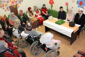 Ramazanska posjeta KJU “Dom za socijalno, zdravstveno zbrinjavanje osoba sa invaliditetom i drugih osoba”