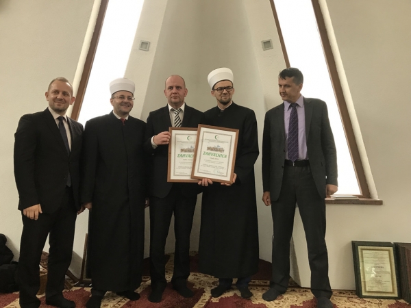 Podjeljene vakufname vakifima Čar&scaron;ijske džamije u Jablanici