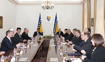 Reisu-l-ulema sa delegacijom IZ u BiH na sastanku u Predsjedni&scaron;tvu BiH